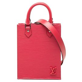 Borsa Louis Vuitton Epi Petite Sac Plat