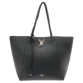 Borsa Louis Vuitton Taurillon Lockme Cabas