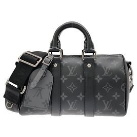 Louis Vuitton Monogram Eclipse Reverse Keepall Bandoulière 25cm