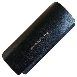 Estuche de gafas de cuero Burberry