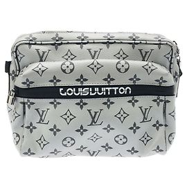 Bolsa de Ombro Louis Vuitton Monogram Silver Messenger PM