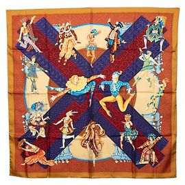 Hermès Hermes Carre 90 LES BALLETS RUSSES Seidentuch