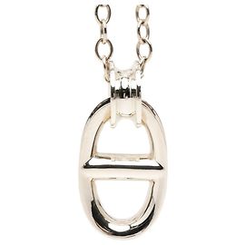 Hermès Collana con ciondolo a catena Hermes Reponse Large LG