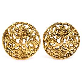Orecchini a clip Chanel Gold