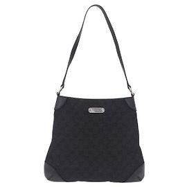 Gucci Original Messenger GG Canvas and leather Medium