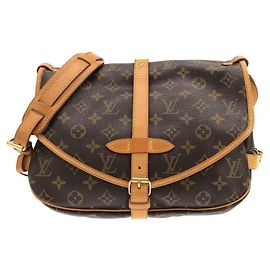 Borsa a tracolla Louis Vuitton Monogram Saumur