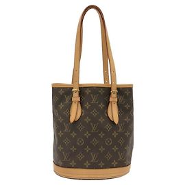 Borsa a tracolla Louis Vuitton Monogram Petite Bucket M42238