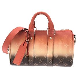 Borsa Boston Louis Vuitton Monogram Pigment Keepall Bandoulière 25cm