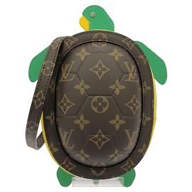 Borsa a tracolla Louis Vuitton Monogram Reverse LV Turtle