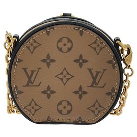 Borsa a tracolla collana Louis Vuitton Monogram Reverse Boite Chapeau