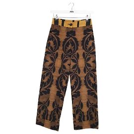 Autre Marque Pantalones anchos marrones