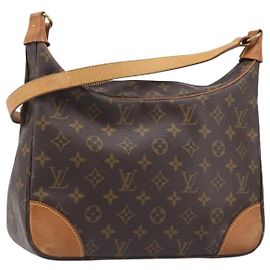 LOUIS VUITTON Monogram Boulogne 30 Shoulder Bag M51265 LV Auth 201978