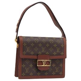 Borsa a tracolla LOUIS VUITTON Monogram Dauphines No.203 LV Auth 199877A