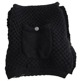 Chanel Cachecol preto