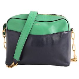 Borsa a tracolla Lancel in pelle verde