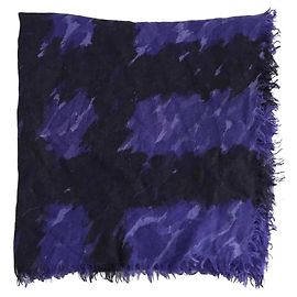 Burberry Chèche aus Baumwolle Blau