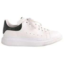 Alexander Mcqueen Sneakers basse Oversize bianche