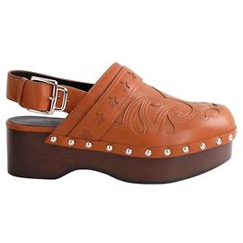 Hermès Mules Hippie camel