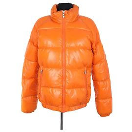 Pyrenex Steppjacke Orange mit Pelz XS