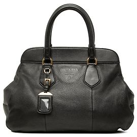 Borsa Prada Vitello Daino nera