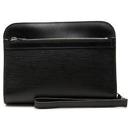 Borsa a pochette Louis Vuitton Epi Pochette Hoche Nera