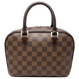 Borsa a mano Mini Sarria Louis Vuitton Damier Ebene Marrone
