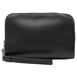 Borsa a Pochette Louis Vuitton Taiga Baikal Nera