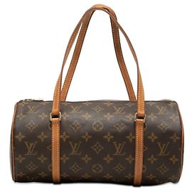 Borsa a mano Louis Vuitton Monogram Papillon 30 Marrone
