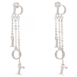 Brincos Christian Dior Dior Logo Swing