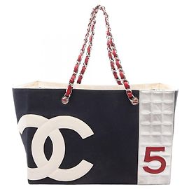 Chanel No. 5 Chocolate Bar Coco Mark Tote Bag