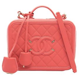 Borsa a tracolla 2-Way Chanel CC Filigree Matelassé