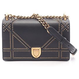 Borsa a tracolla Christian Dior DIORAMA con borchie