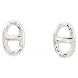 Hermès Hermes 750WG Stecker-Ohrringe