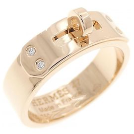 Anello Hermès Kelly in oro rosa 18K