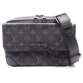 Borsa a tracolla Louis Vuitton Steamer Messenger Monogram Eclipse