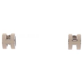 Hermès Brincos Mini Pop H Stud Earrings Hermes