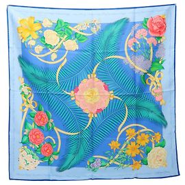 Hermès Lenço Hermes Carre 90 Fleurs de L'Opera