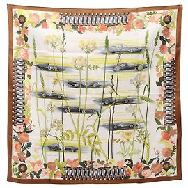 Hermès Foulard Hermes Carre 90 LES BOLIDES RACE CARS