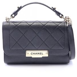 Borsa a mano/Borsa a tracolla Chanel Matelassé 2-Way