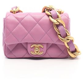 Bolsa de aba Chanel Matelassé