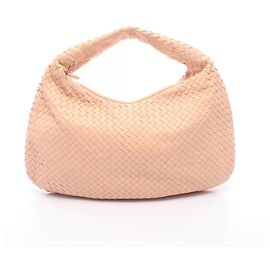 Borsa a tracolla Bottega Veneta Pink Intrecciato