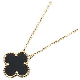 Collana Van Cleef & Arpels Vintage Alhambra Onyx