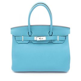 Hermès Bolsa Hermes Birkin 30 Turquoise