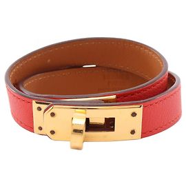 Hermès Hermes Mini Kelly Double Tour Charm Armband