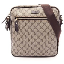Borsa a tracolla Gucci GG Supreme Beige/Brown