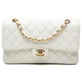 Borsa a tracolla Chanel Coco Mark Double Flap Matelassé