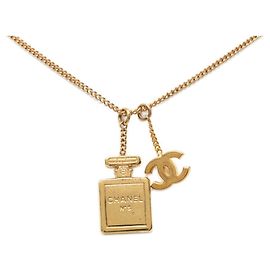 Collana con motivo flacone di profumo Chanel Coco Mark