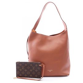 Louis Vuitton Lowkey Hobo MM Cognac Schultertasche