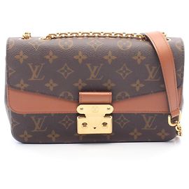 Borsa a tracolla Louis Vuitton Marceau Monogram Caramel