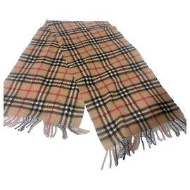 Burberry Check Kaschmirschal - Beige